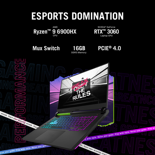 ASUS ROG Strix G15 G513RM-HQ071W AMD Ryzen™ 7 6800H Laptop – image 9