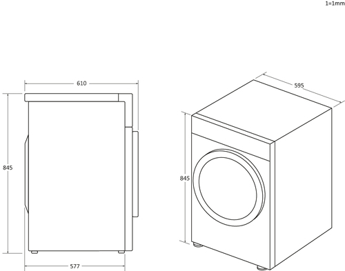 Haier HD90-C33657U1 tumble dryer Freestanding Front-load – image 8