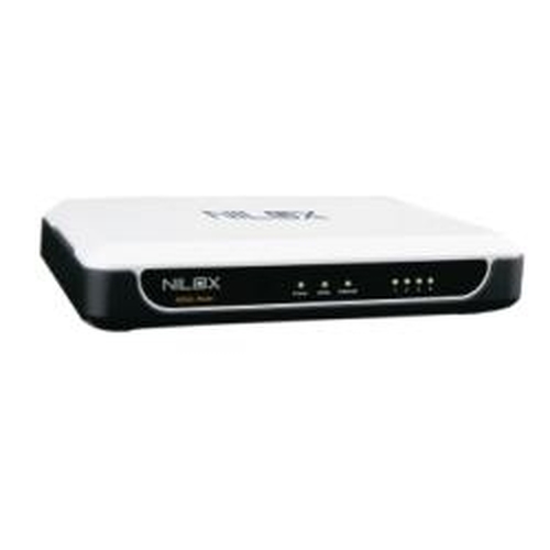 Nilox 16NX081412001 wired router Black, White