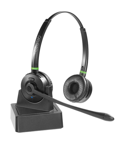 eSTUFF GLB245500 наушники/гарнитура Беспроводной Оголовье Офис/колл-центр Bluetooth Черный