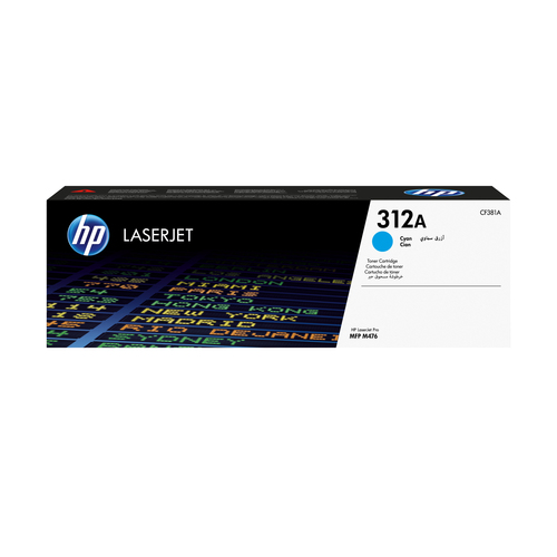 Toner 312A Cyan 2.7k CF381A