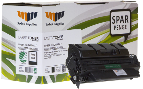 MM Black Laser Toner - HP 96A (C4096A) / Canon EP32 (1561A003) High Capacity - For HP LaserJet / Canon LBP – image 2