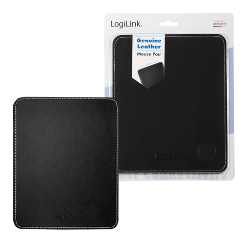 Logilink muismat Leder Design zwart, afbeelding 9