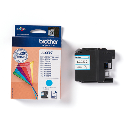 Brother LC223C Inkjet Cartridge Cyan LC223C - image 3