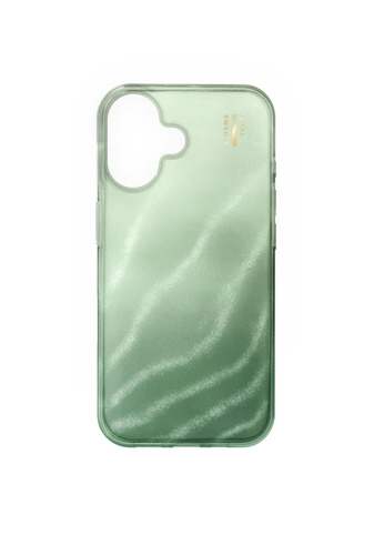 iDeal of Sweden Clear Case iPhone 16 Sage Green