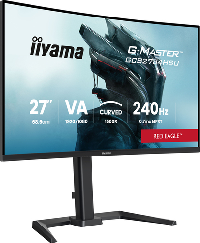 iiyama G-Master Red Eagle GCB2784HSU-B1 27'' Curved gaming monitor, afbeelding 4