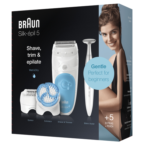 Braun Silk-épil 5 5-815 20 tweezers Blue, White – image 4