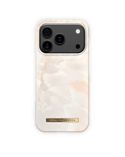 iDeal of Sweden Printed Case iPhone 17 Pro Rose Pearl Marble