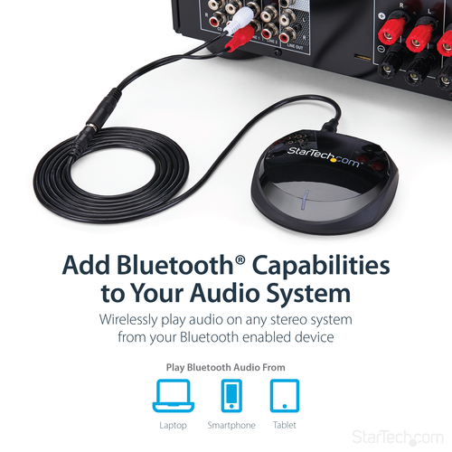 StarTech.com Bluetooth Audio Receiver with NFC - Wireless Audio – image 4