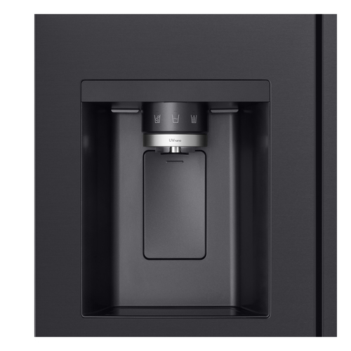 LG GSLE91EVAB side-by-side refrigerator Freestanding – image 3