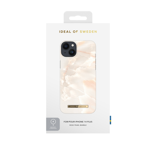 iDeal of Sweden Printed Case MagSafe iPhone 14PL Rose Pearl Marble – image 2