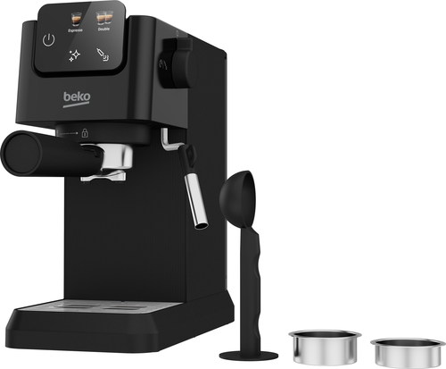 Beko CaffeExperto™ CEP5302B Manual Espresso Machine – Black (15 Bar, Touch Display, Milk Frother, Dual Nozzle) - image 6