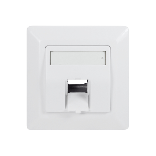LogiLink - nøglestenssokkel-udgang - RAL 9003, signalhvid