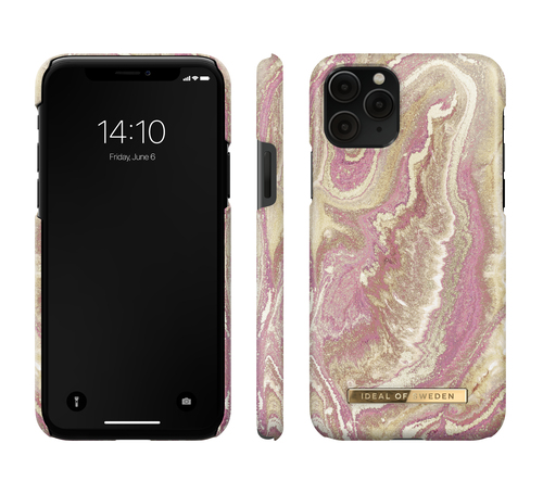 iDeal of Sweden Printed Case iPhone 11P/XS/X Golden Blush Mrb – image 2