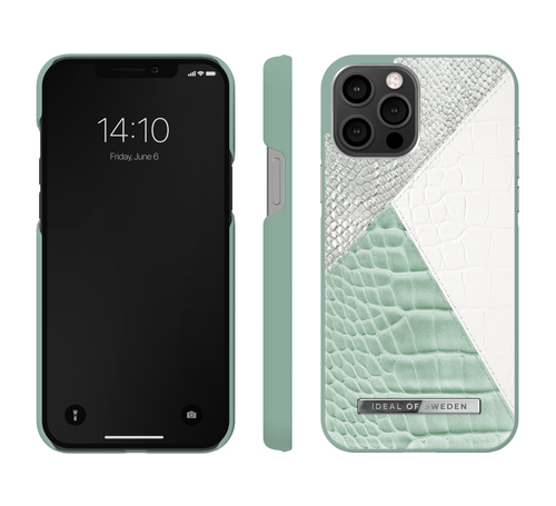 iDeal of Sweden Atelier Case iPhone 12 PRO MAX Palladian Mint Snak – image 2