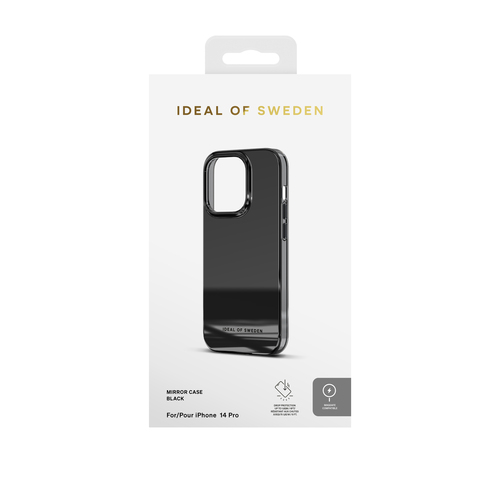 iDeal of Sweden Mirror Case MagSafe iPhone 14 Pro Mirror Black – image 3