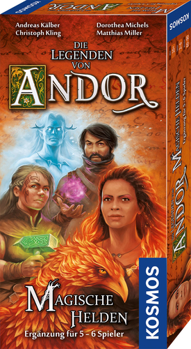 Kosmos Die Legenden von Andor - Magische Helden Board game Стратегия