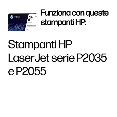 HP 05A – Toner nero originale