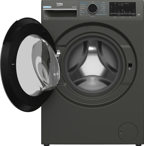 Beko EnergySpin™ B5W5941BDG 9kg WiFi Connected Washing Machine with 1400 rpm - Graphite - A Rated, Graphite - image 7