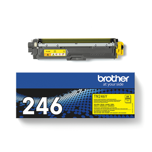 Brother TN-246Y – Toner giallo originale
