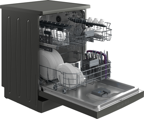 Beko BDFN15430G Freestanding Full Size Dishwasher with Quick Programmes – image 3
