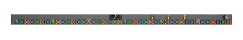 Vertiv Geist MN03E5W1-42PZ68-4CS15A0A10-S-A power distribution unit (PDU) 42 AC outlet(s) 0U Black
