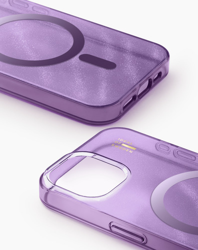 iDeal of Sweden Clear Case MagSafe iPhone 13 / 14 / 15 / 16e / 17e Amethyst Mist – image 2