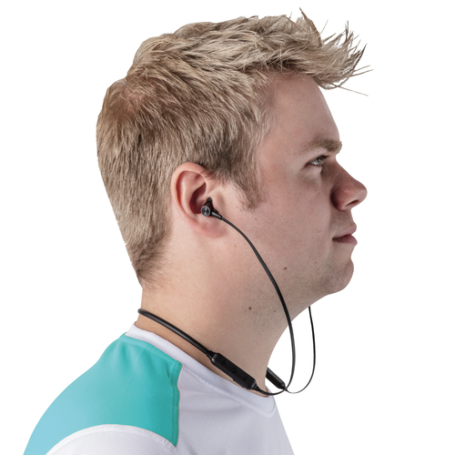 Trust Ludix Headset Wireless In-ear, Neck-band Sports Bluetooth Black – image 3