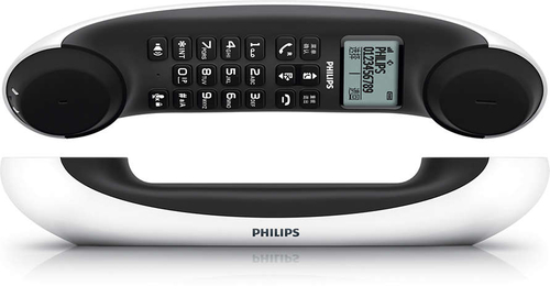 Philips MIRA DCTG5501G/93 telephone Caller ID Grey, White