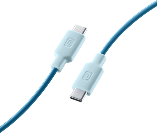 Cellularline 8018080433252 USB кабель 1 m USB C 60 W Синий