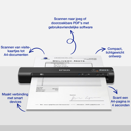 Epson Workforce ES-60W – Photo 7 sur 10