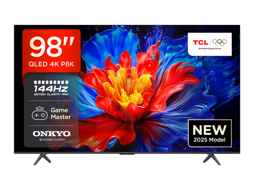 Tcl 98P8K UK 98 4K Ultra HD Hdr Smart Qled TV Dolby Vision Dolby Atmos - image 1