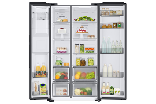 Samsung RS68CG882EB1 side-by-side refrigerator Freestanding – image 7