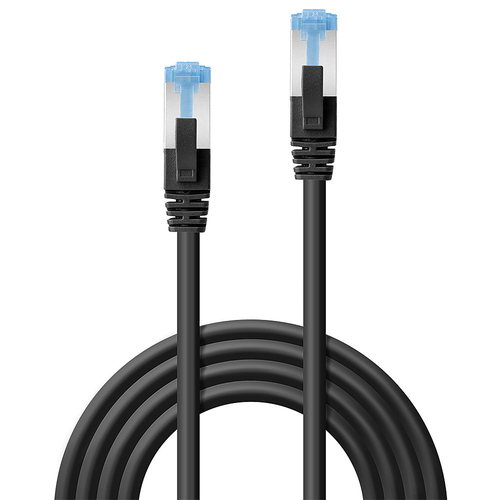 Lindy Patchkabel Cat6A S/FTP PIMF TPE zwart 2.00m, afbeelding 3