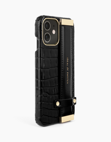 iDeal of Sweden Statement Case iPhone 12 MINI Neo Noir Cr Str – image 3