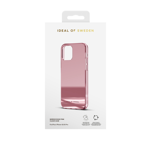iDeal of Sweden Mirror Case iPhone 12 / 12 Pro Mirror Rose Pink – image 4