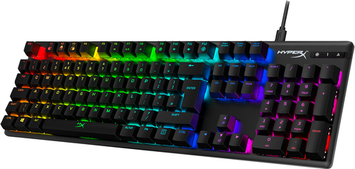 HyperX Alloy Origins - Mechanical Gaming Keyboard - HX Red (UK Layout) (HX-KB6RDX-UK) – image 2