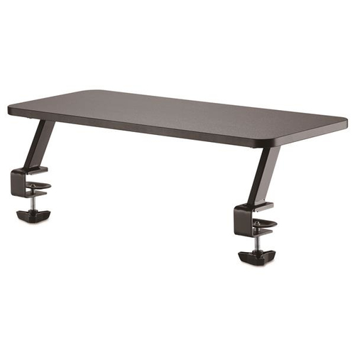 StarTech.com Monitor Riser Stand - Clamp-on Monitor Shelf for Desk - Extra Wide 25.6 (65 cm) For up to 34 Monitors - Black (MNRISERCLMP) Monteringssæt Monitor Op til 32 – billede 2