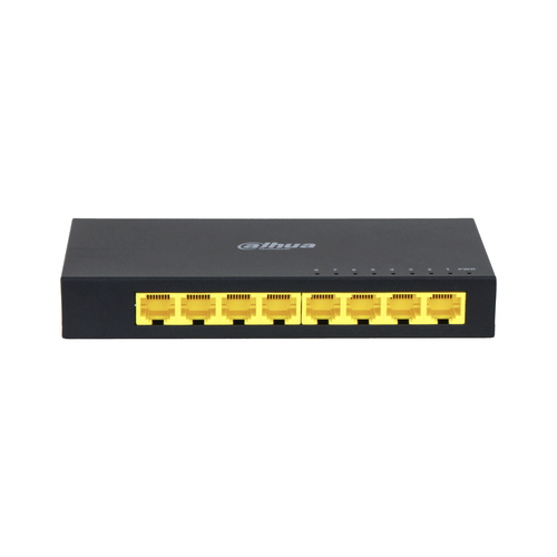 Dahua Technology Access DH-PFS3008-8GT network switch Unmanaged L2 Gigabit Ethernet (10/100/1000) Black – image 2