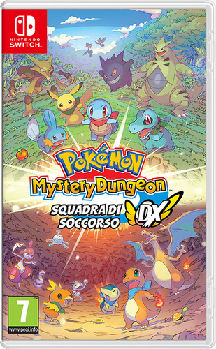 Nintendo Pokémon Mystery Dungeon: Rescue Team DX Стандартная Английский, Итальянский язык Nintendo Switch