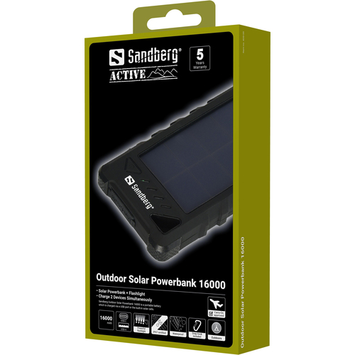 Sandberg Outdoor Solar Powerbank 16000 – image 9