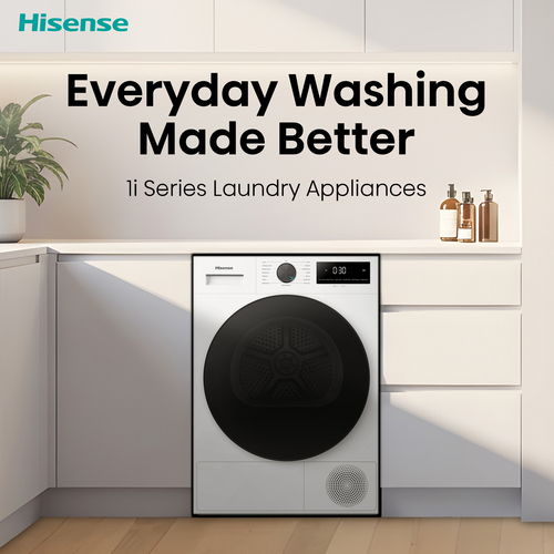 Hisense DH1I900UWDCA tumble dryer Freestanding Front-load – image 3