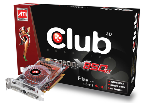 CLUB3D Radeon X850XT(CGAX-TX85VDD)