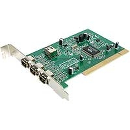 StarTech.com 4 Port IEEE-1394 FireWire PCI Card with Digital Video Editing Kit