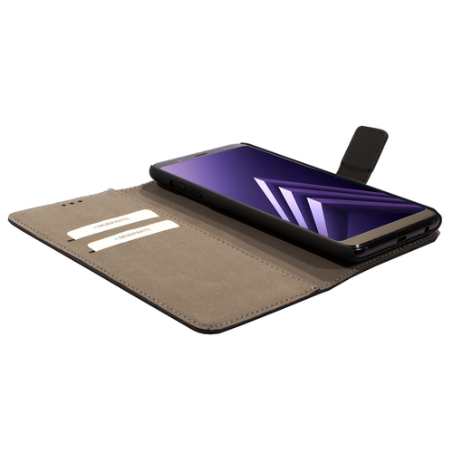 Mobiparts 2 in 1 Premium Wallet Case Samsung Galaxy A6 Plus (2018) Black – image 7