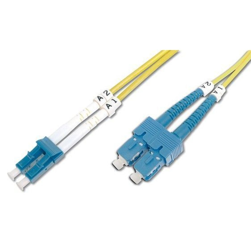 Techly ILWL D9-SCLC-300 InfiniBand a optický kabel 30 m SC LC Žlutá