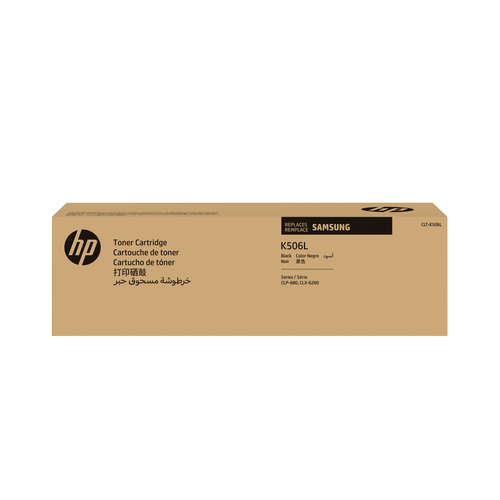 HP Samsung HP Clt-K506L Original Laser Toner Cartridge High Yield Black SU171A - image 1