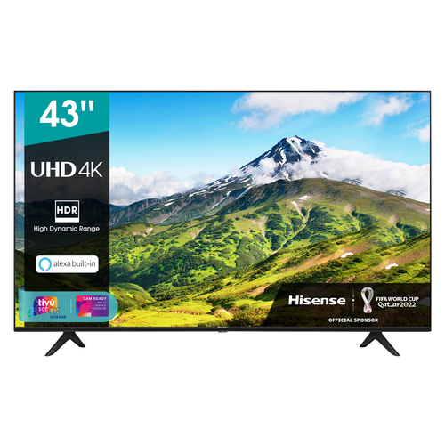 Hisense 43A7140F TV 108 cm (42.5") 4K Ultra HD Smart TV Wi-Fi Black