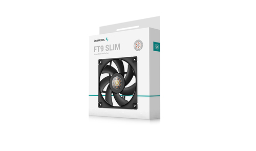 DeepCool FT9 SLIM Computer behuizing Luchtkoeler 9,2 cm Zwart 1 stuk(s), afbeelding 5