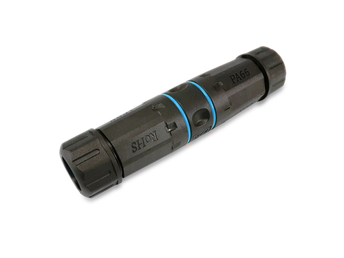 Equip 221172 tussenstuk voor kabels RJ-45 Zwart, Blauw